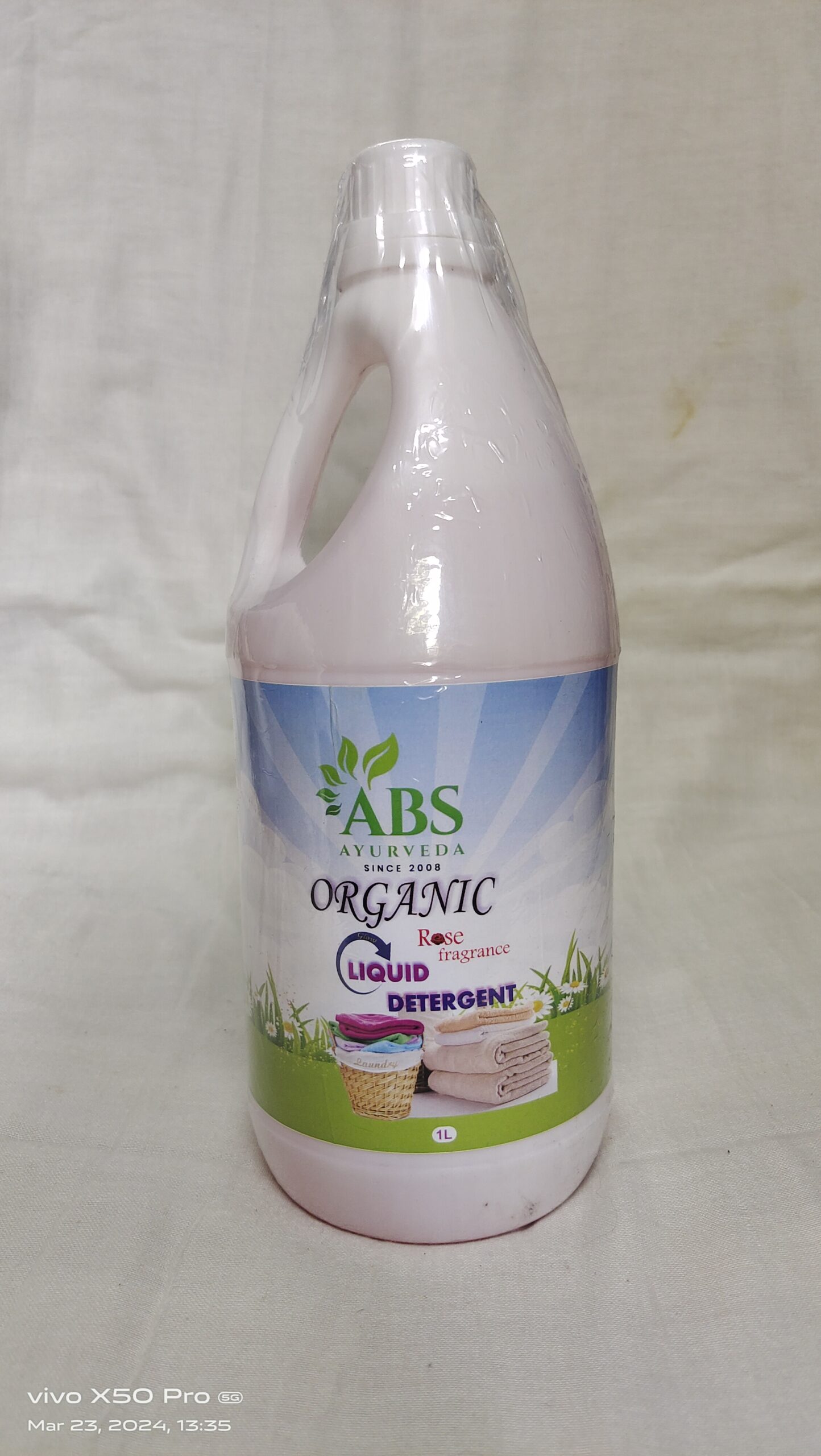 Organic Rose Fragrance Liquid Detergent
