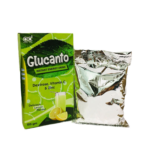 Glucanto Instant Energy Drink Lemon Flavour